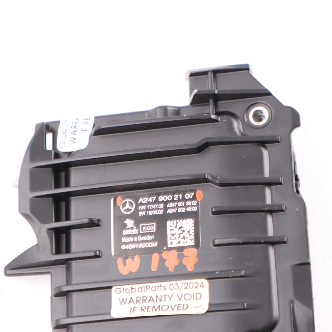 Windscreen Camera Mercedes W177 W247 Front Windshield Module Unit to with Part number A2479002107 Windscreen Camera Mercedes W177 W247 Front Windshield Module Unit - SKU A2479002107 - Part number A2479002107