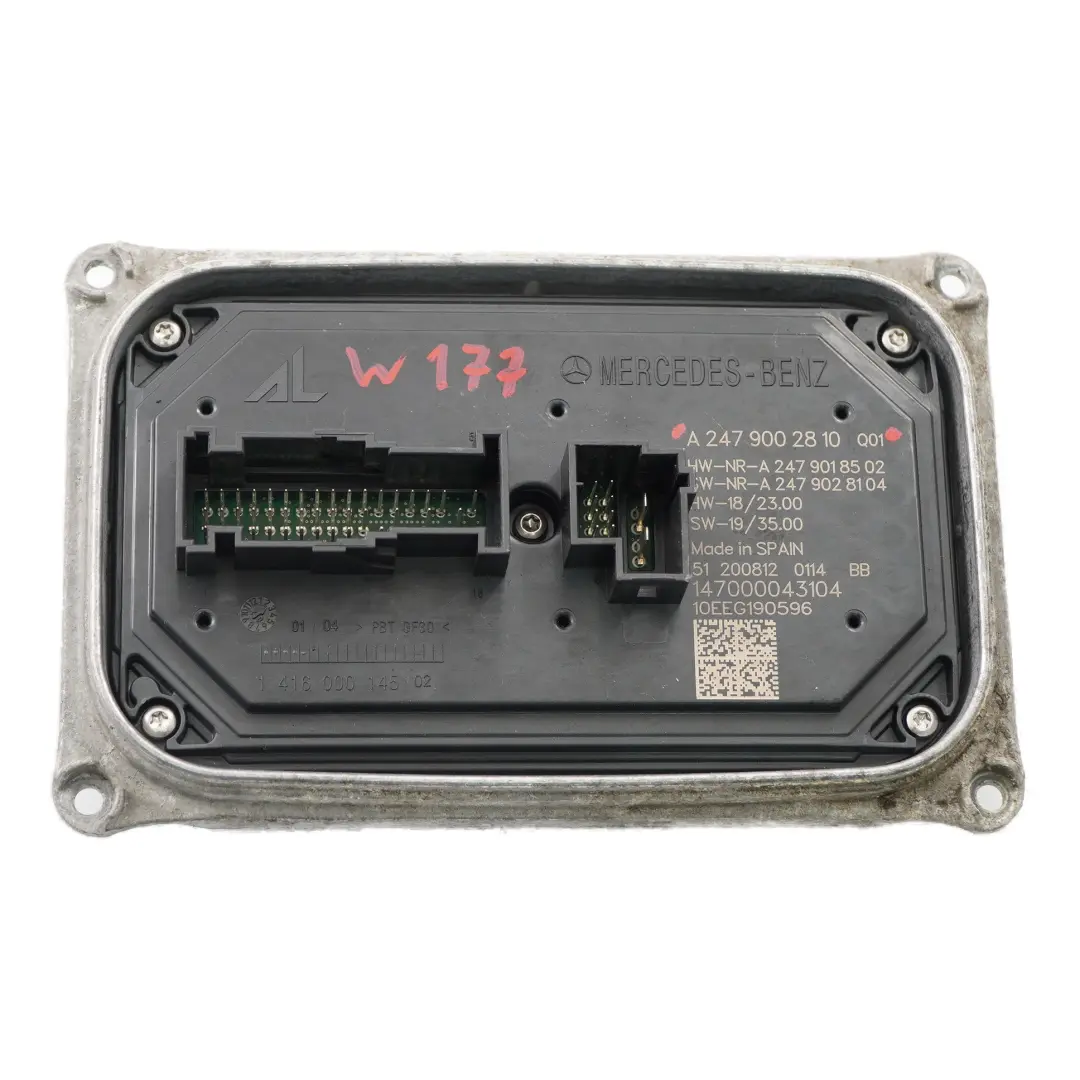 Przetwornica Reflektora Led Moduł Napięcia do Mercedes W177 o numerze A2479002810 Mercedes W177 Przetwornica Reflektora Led Moduł Napięcia - SKU A2479002810 - Numer Części A2479002810