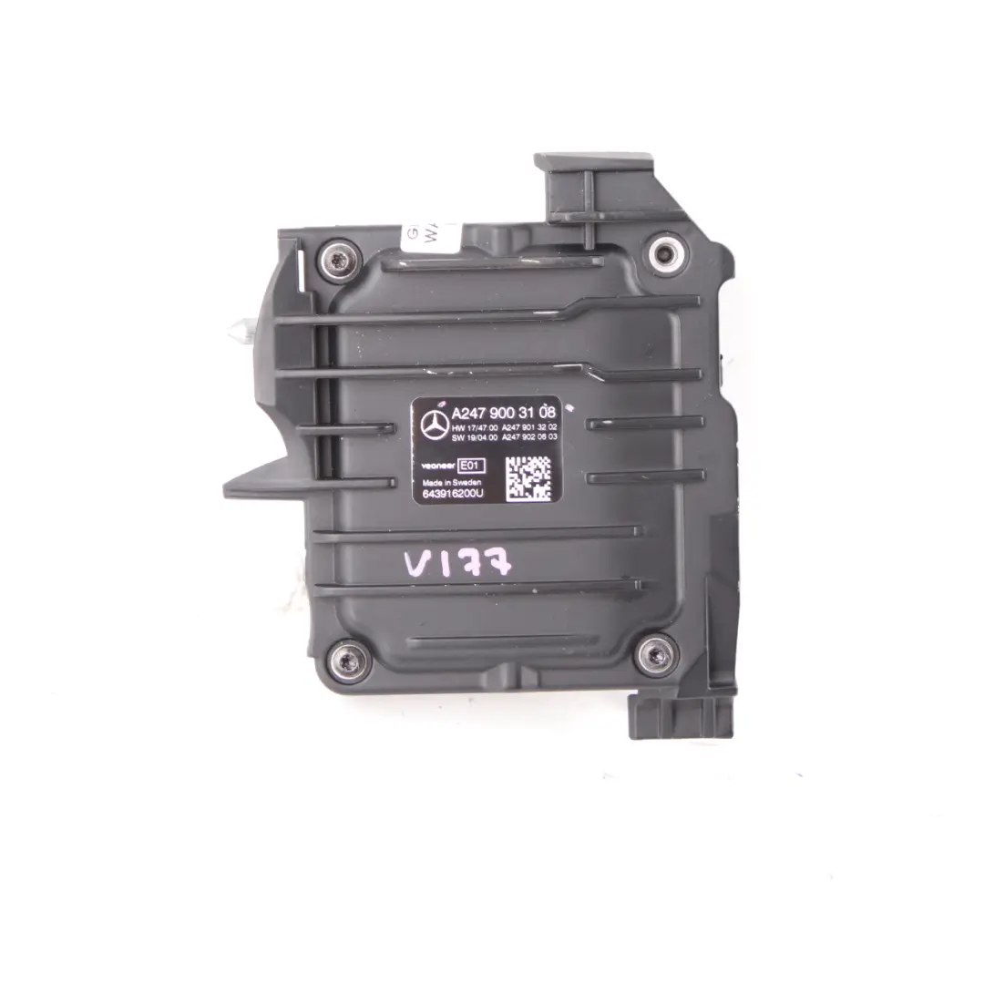Multi-Purpose Windscreen Camera Control Unit Module to Mercedes V177 with Part number A2479003108 Mercedes V177 Multi-Purpose Windscreen Camera Control Unit Module - SKU A2479003108 - Part number A2479003108