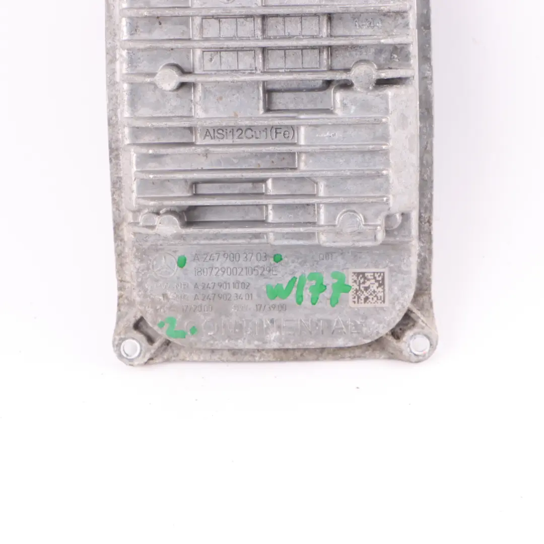 Headlight Module LED Ballast Control Unit Right O/S to Mercedes W177 with Part number A2479003703 Mercedes W177 Headlight Module LED Ballast Control Unit Right O/S - SKU A2479003703 - Part number A2479003703