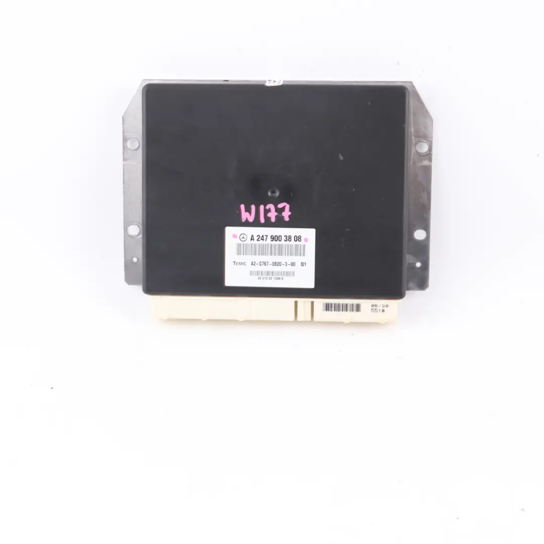 Moduł Sterownik ECU do Mercedes C118 W177 W247 o numerze A2479003808 Mercedes C118 W177 W247 Moduł Sterownik ECU - SKU A2479003808 - Numer Części A2479003808