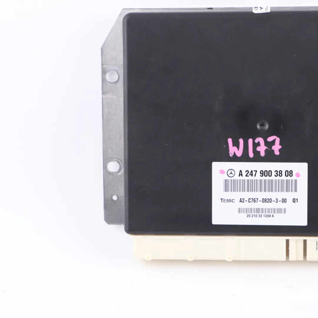 Moduł Sterownik ECU do Mercedes C118 W177 W247 o numerze A2479003808 Mercedes C118 W177 W247 Moduł Sterownik ECU - SKU A2479003808 - Numer Części A2479003808