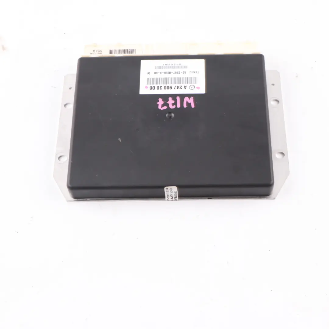 Fahrwerksmodul Mercedes C118 W177 W247 Steuergerät ECU für mit Teilenummer A2479003808 Fahrwerksmodul Mercedes C118 W177 W247 Steuergerät ECU - SKU A2479003808 - Teilenummer A2479003808