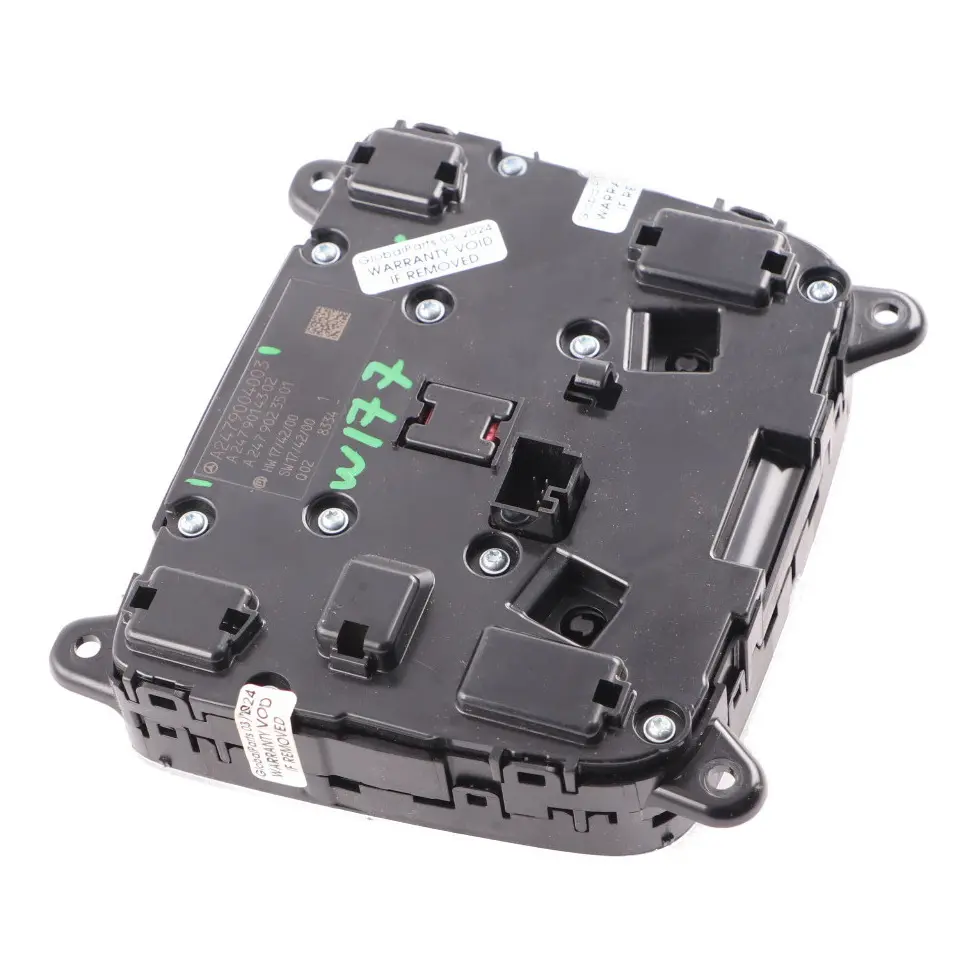 Mercedes W177 Touch Pad Console Centrale Panneau Commutation Unit - SKU A2479004003 - Numéro de pièce A2479004003