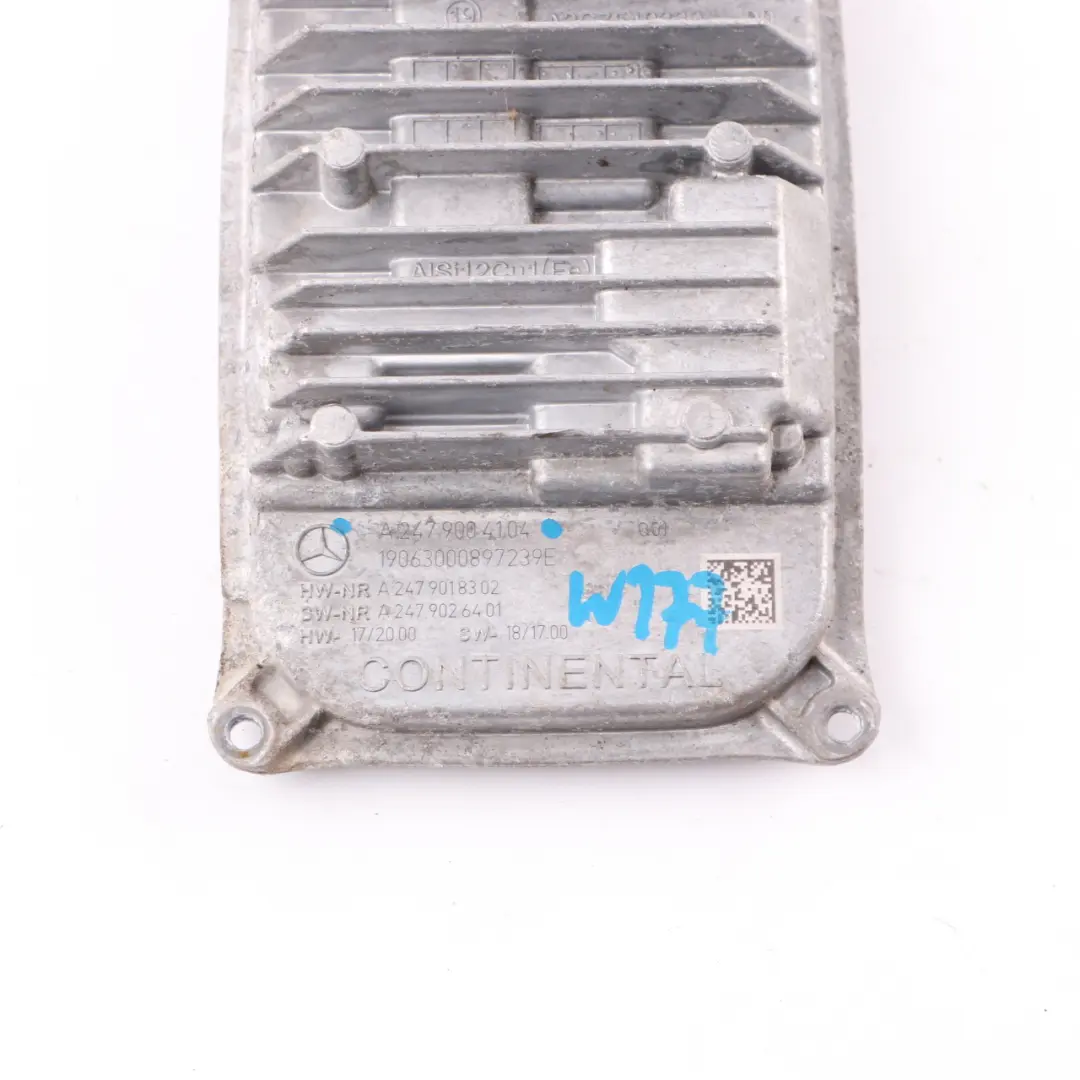 Sterownik Moduł LED Lewy do Mercedes W177 W247 o numerze A2479004104 Mercedes W177 W247 Sterownik Moduł LED Lewy - SKU A2479004104 - Numer Części A2479004104