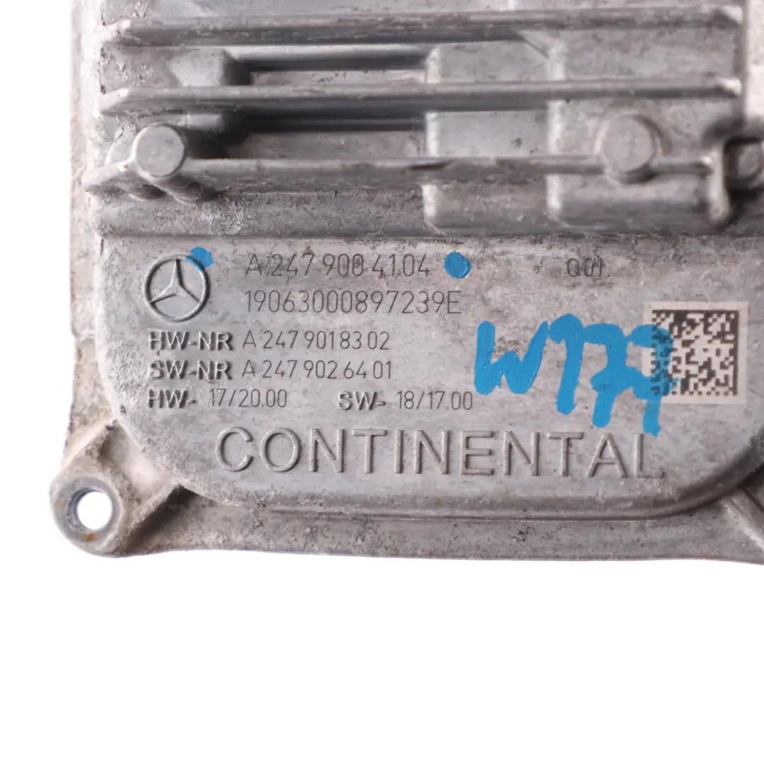 Modulo fari Mercedes W177 W247 LED Unità ballast sinistra per con numero di parte A2479004104 Modulo fari Mercedes W177 W247 LED Unità ballast sinistra - SKU A2479004104 - Numero di parte A2479004104