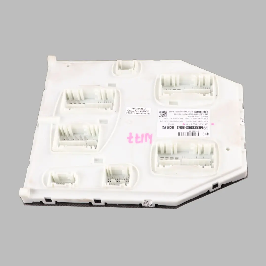 Body Control Module Mercedes C118 W177 W247 BCM Unit ECU to with Part number A2479005711 Body Control Module Mercedes C118 W177 W247 BCM Unit ECU - SKU A2479005711 - Part number A2479005711