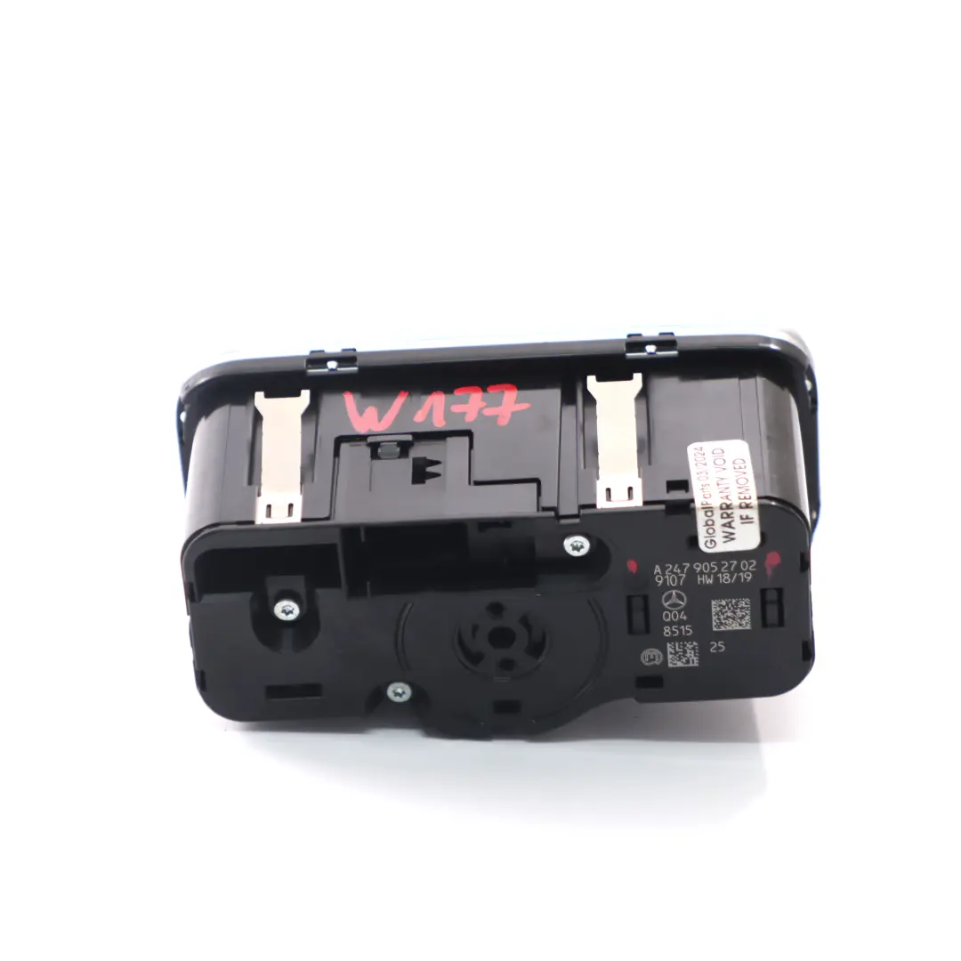  Interruptor de Luces Mercedes W177 W247 C118 Panel de Control Luces - SKU A2479052702 - Número de pieza A2479052702