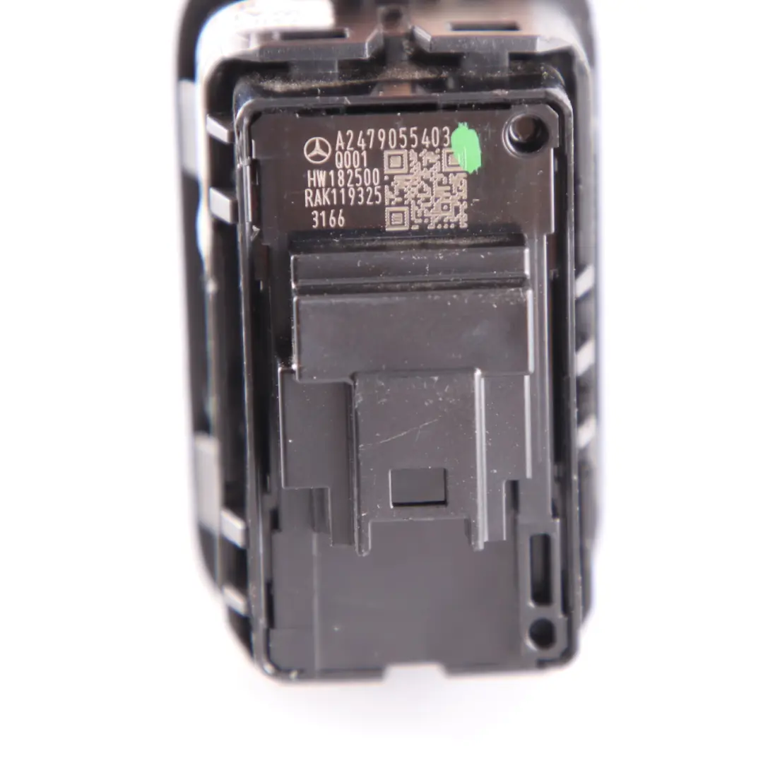 Trunk Switch Tailgate Boot Open Release Button to Mercedes W177 Saloon with Part number A2479055403 Mercedes W177 Saloon Trunk Switch Tailgate Boot Open Release Button - SKU A2479055403 - Part number A2479055403