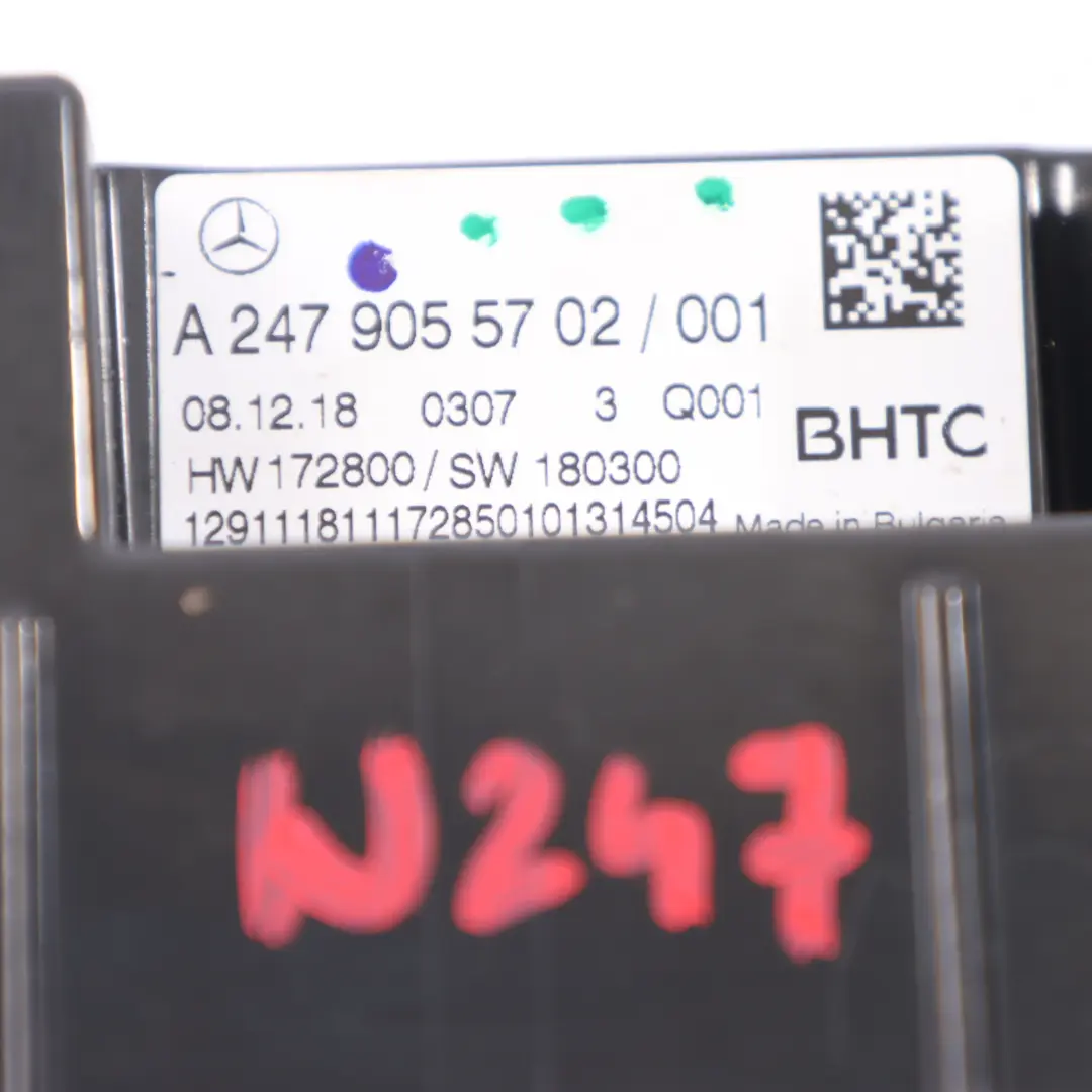 Climatisation Unité Contrôle Chauffage Air Con Panneau pour Mercedes W177 à propos du numéro de pièce A2479055702 Mercedes W177 Climatisation Unité Contrôle Chauffage Air Con Panneau - SKU A2479055702 - Numéro de pièce A2479055702