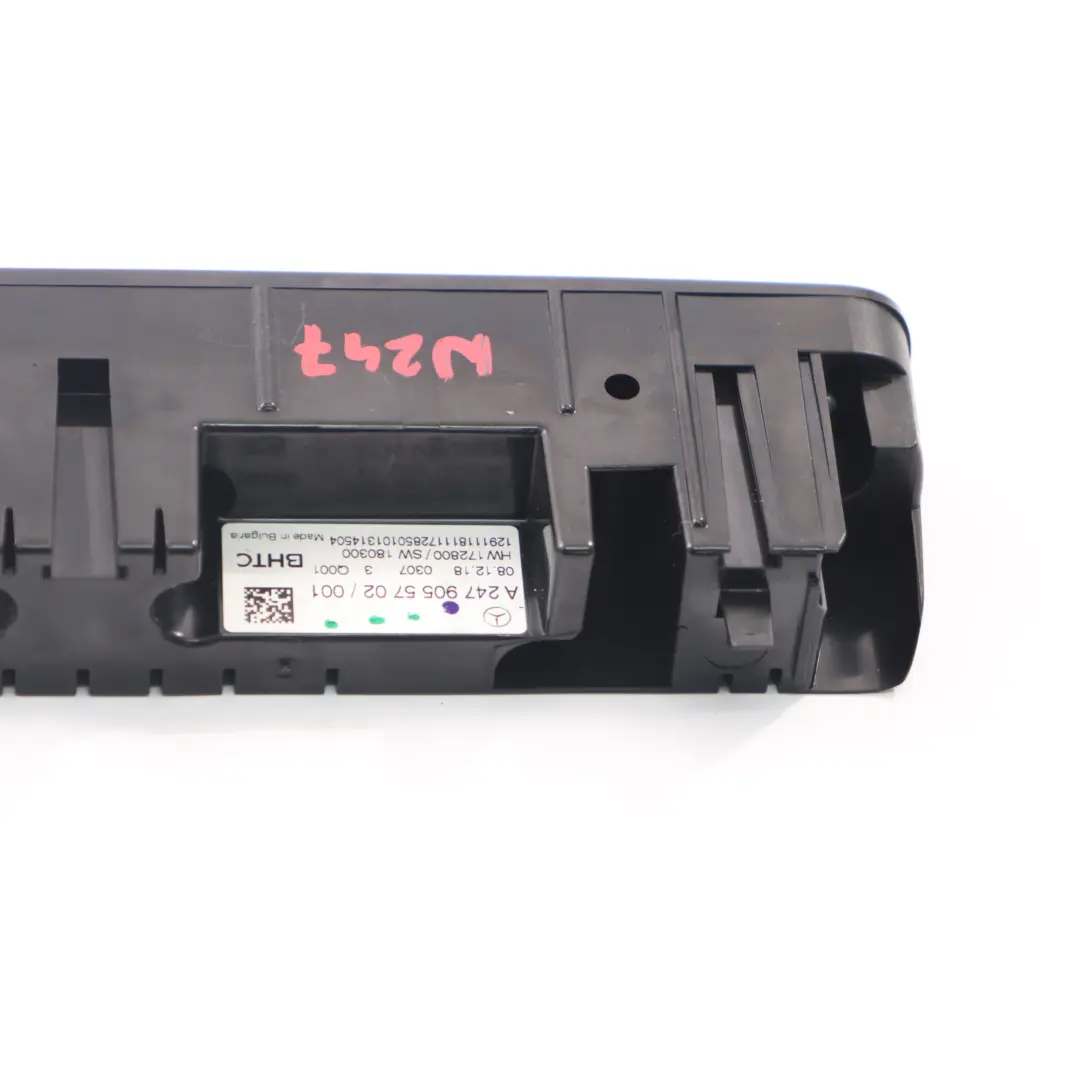 Mercedes W177 Clima Riscaldatore controllo Air Con Interruttore - SKU A2479055702 - Numero di parte A2479055702