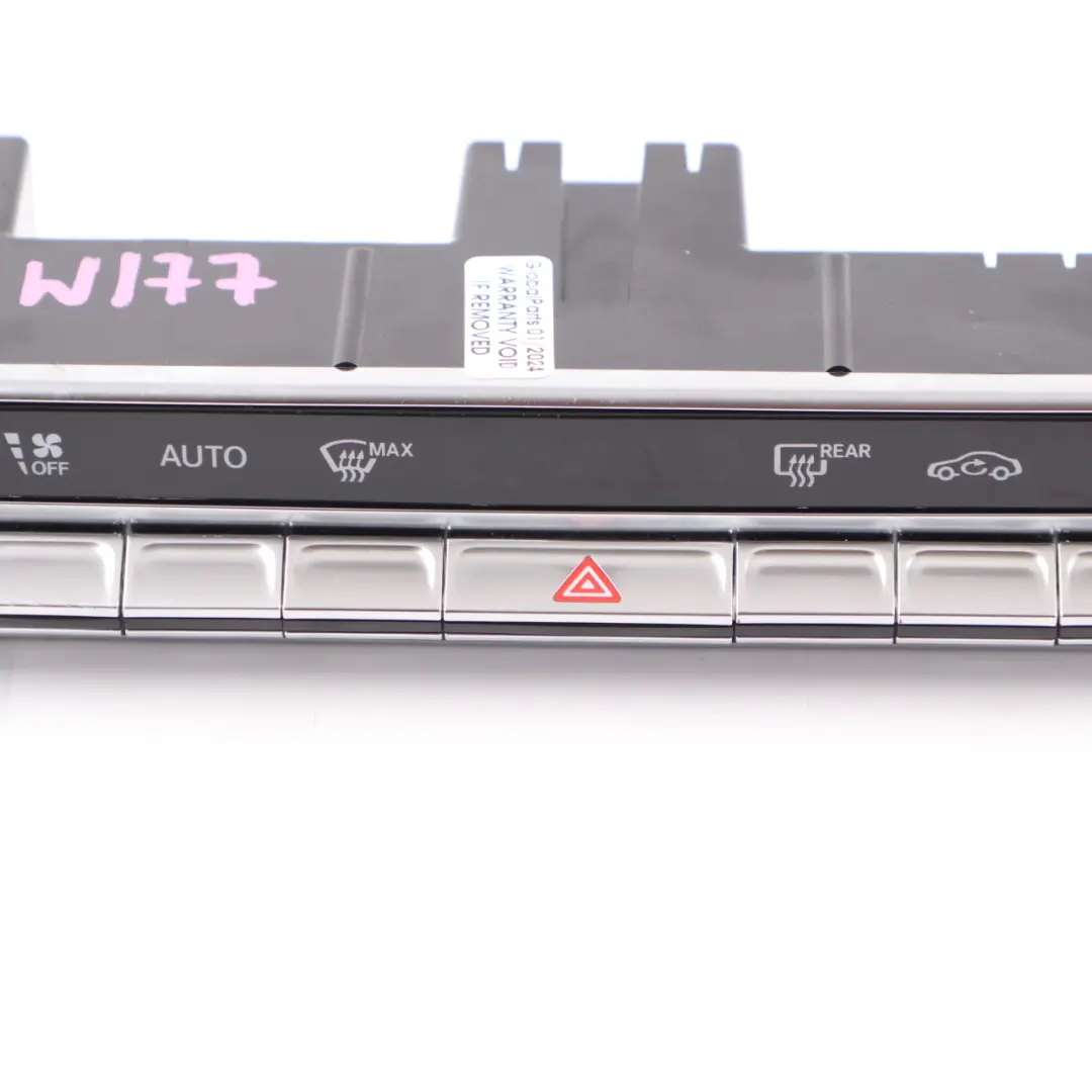 Panneau de Climatisation Unité de Chauffage pour Mercedes W177 à propos du numéro de pièce A2479056803 Mercedes W177 Panneau de Climatisation Unité de Chauffage - SKU A2479056803 - Numéro de pièce A2479056803