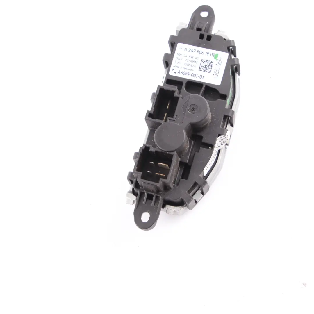 Mercedes W177 W247 Blower Resistor Heater Fan Regulator Control Unit - SKU A2479061901 - Part number A2479061901