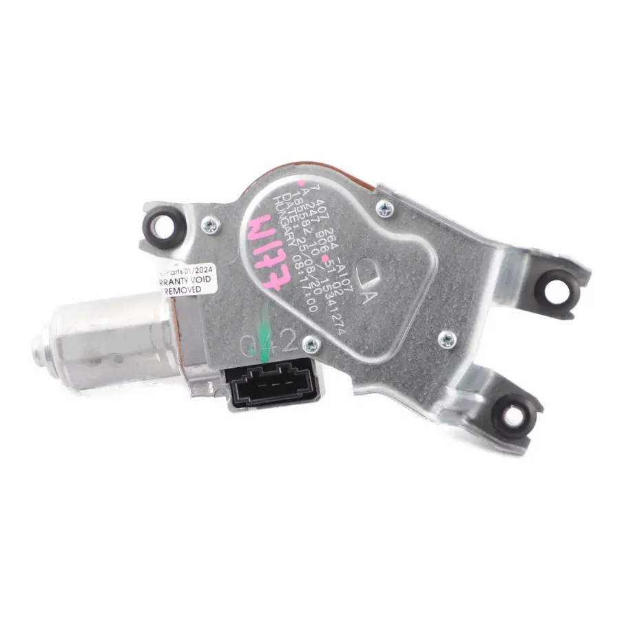 limpiaparabrisas Ventana trasera Portón trasero para Mercedes W177 BMW X3 G01 Motor con número de pieza A2479065102 Mercedes W177 BMW X3 G01 Motor limpiaparabrisas Ventana trasera Portón trasero - SKU A2479065102 - Número de pieza A2479065102