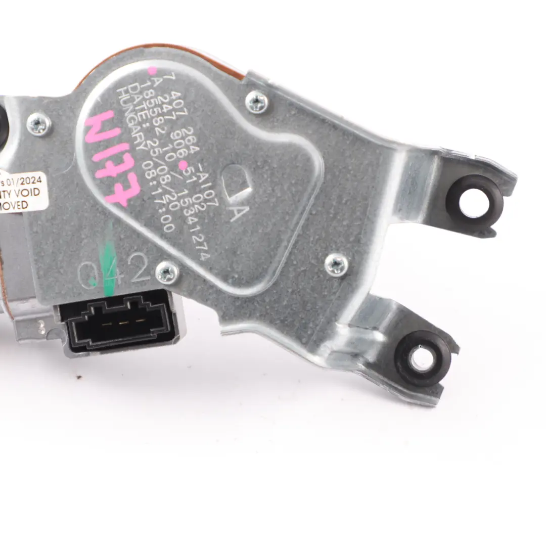 Mercedes W177 BMW X3 G01 Motor limpiaparabrisas Ventana trasera Portón trasero - SKU A2479065102 - Número de pieza A2479065102