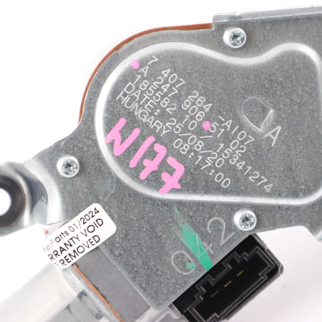 Mercedes W177 BMW X3 G01 Motor limpiaparabrisas Ventana trasera Portón trasero - SKU A2479065102 - Número de pieza A2479065102