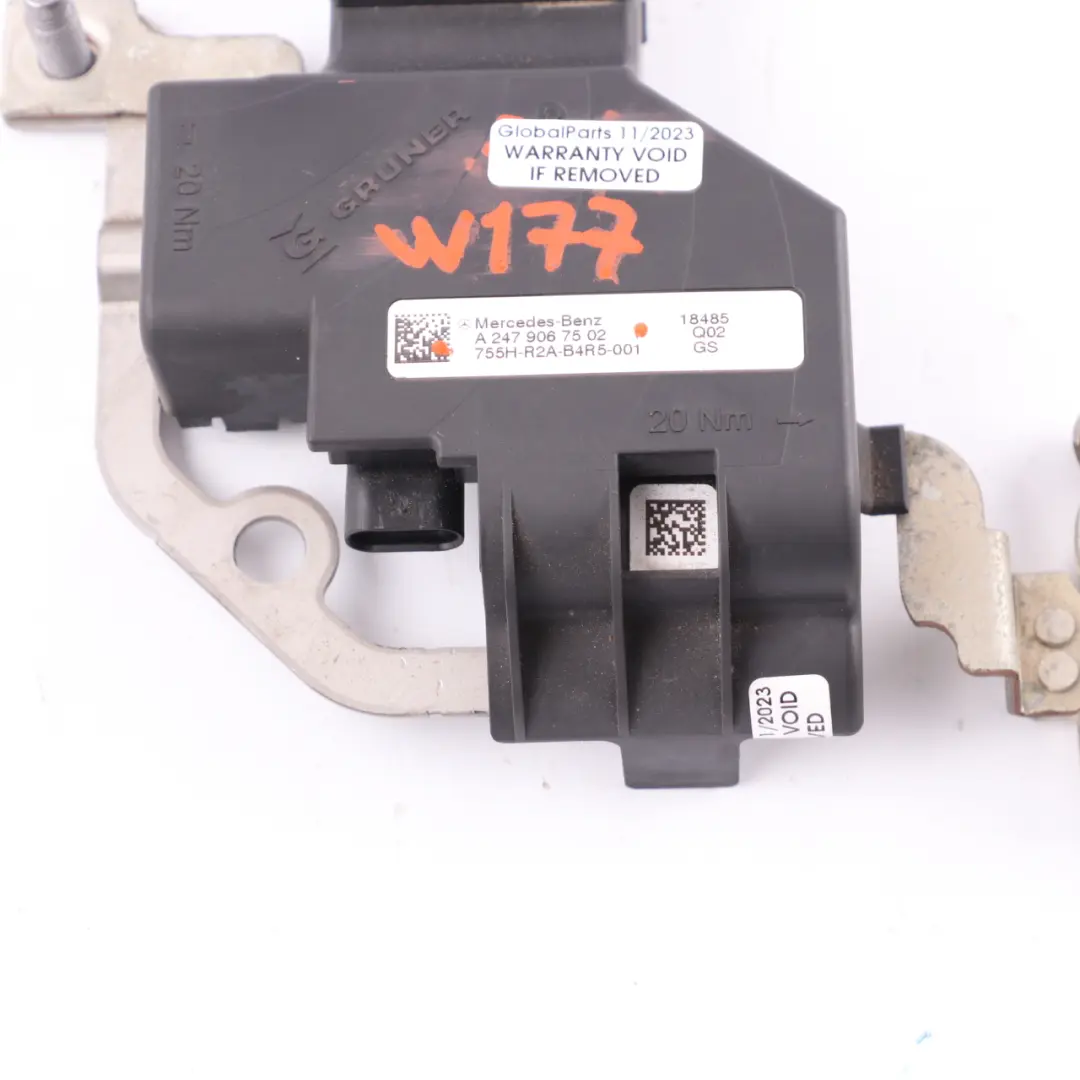 Mercedes W177 W247 Battery Terminal Limiter Bracket Unit - SKU A2479067502 - Part number A2479067502