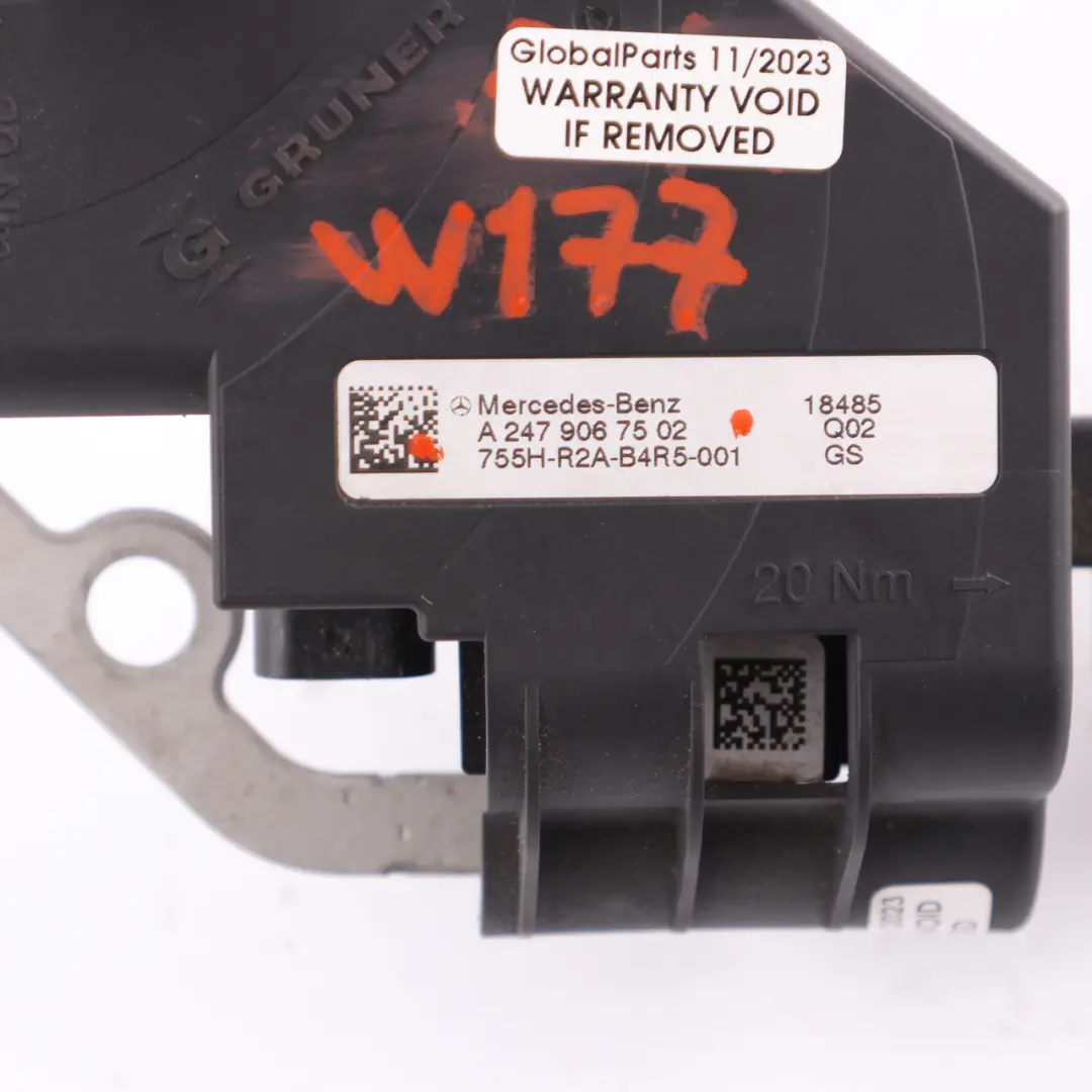 Mercedes W177 W247 Battery Terminal Limiter Bracket Unit - SKU A2479067502 - Part number A2479067502