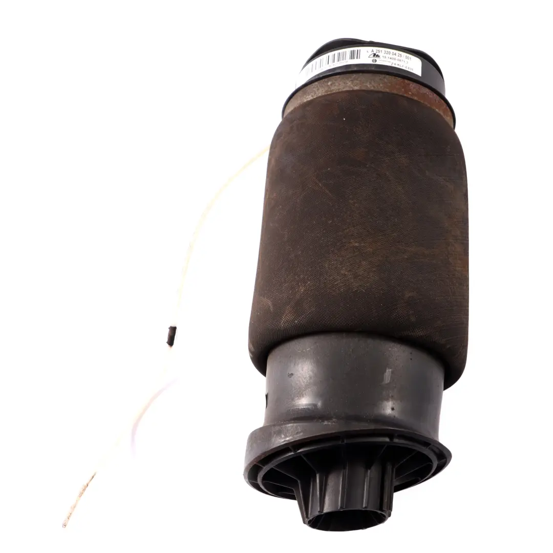 Suspension Left Right N/O/S Pneumatic Spring to Mercedes W251 Rear Air with Part number A2513200425 Mercedes W251 Rear Air Suspension Left Right N/O/S Pneumatic Spring - SKU A2513200425 - Part number A2513200425