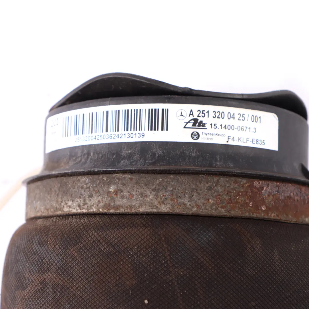 Poduszka Zawieszenia Pneumaycznego Tył Prawa Lewa do Mercedes W251 o numerze A2513200425 Mercedes W251 Poduszka Zawieszenia Pneumaycznego Tył Prawa Lewa - SKU A2513200425 - Numer Części A2513200425