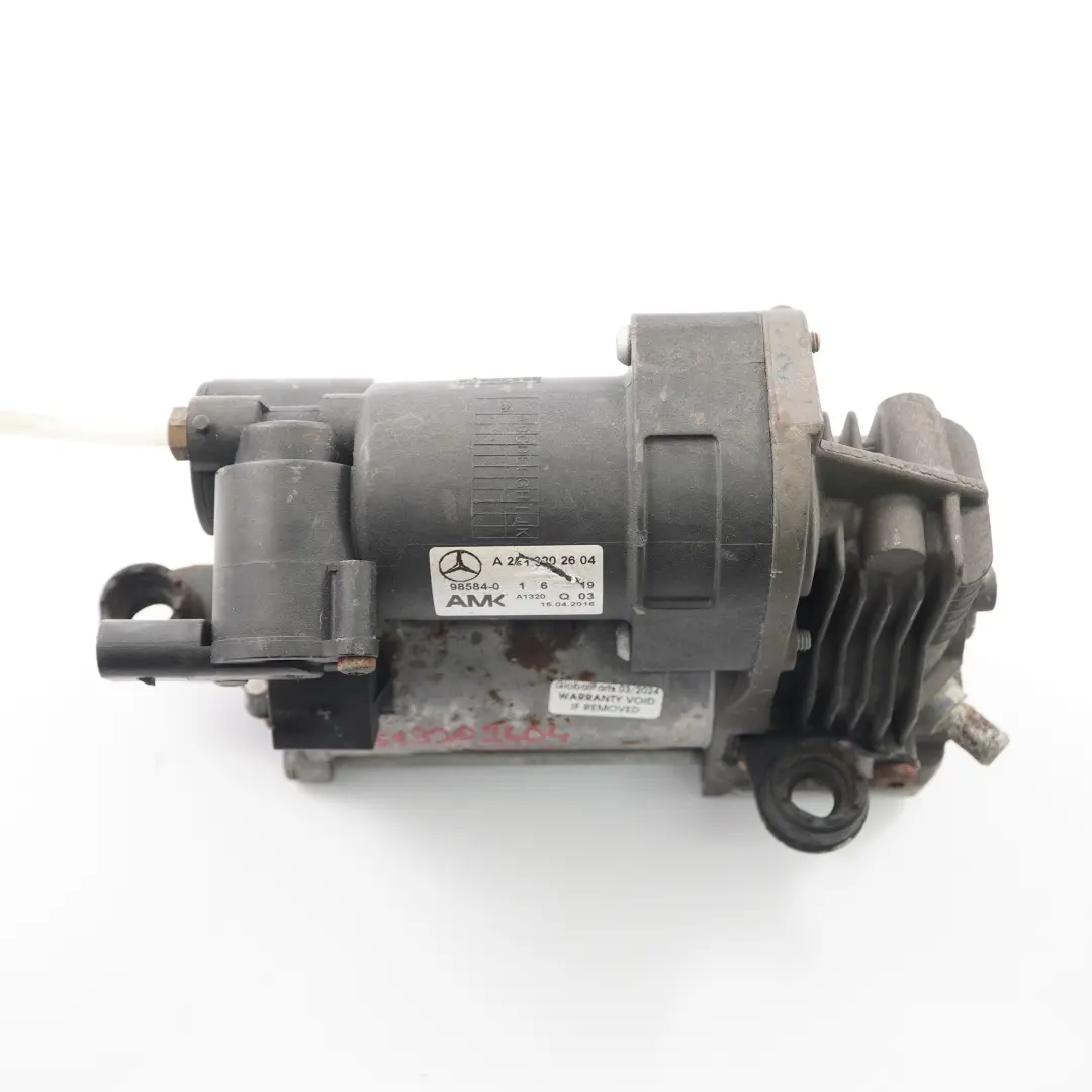 Mercedes W251 Sospensione pneumatica Compressore Pompa controllo - SKU A2513202604 - Numero di parte A2513202604