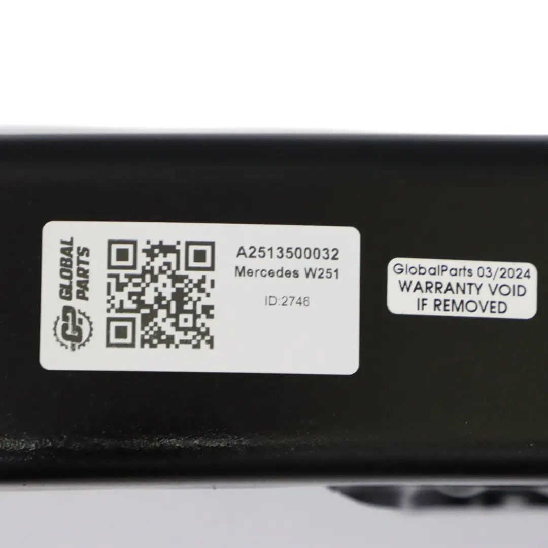 Assale posteriore Sottotelaio Supporto Sospensione per Mercedes W251 con numero di parte A2513500032 Mercedes W251 Assale posteriore Sottotelaio Supporto Sospensione - SKU A2513500032 - Numero di parte A2513500032