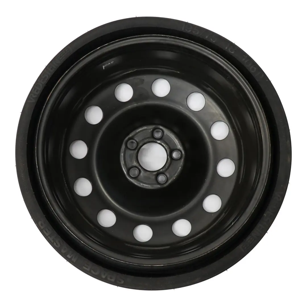 Steel Compact Spare Wheel Steel R18 6,5J Tyre 195/75 to Mercedes W251 with Part number A2514000002 Mercedes W251 Steel Compact Spare Wheel Steel R18 6,5J Tyre 195/75 - SKU A2514000002 - Part number A2514000002
