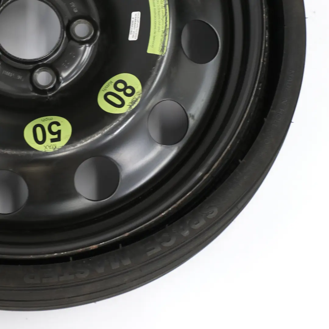 Steel Compact Spare Wheel Steel R18 6,5J Tyre 195/75 to Mercedes W251 with Part number A2514000002 Mercedes W251 Steel Compact Spare Wheel Steel R18 6,5J Tyre 195/75 - SKU A2514000002 - Part number A2514000002