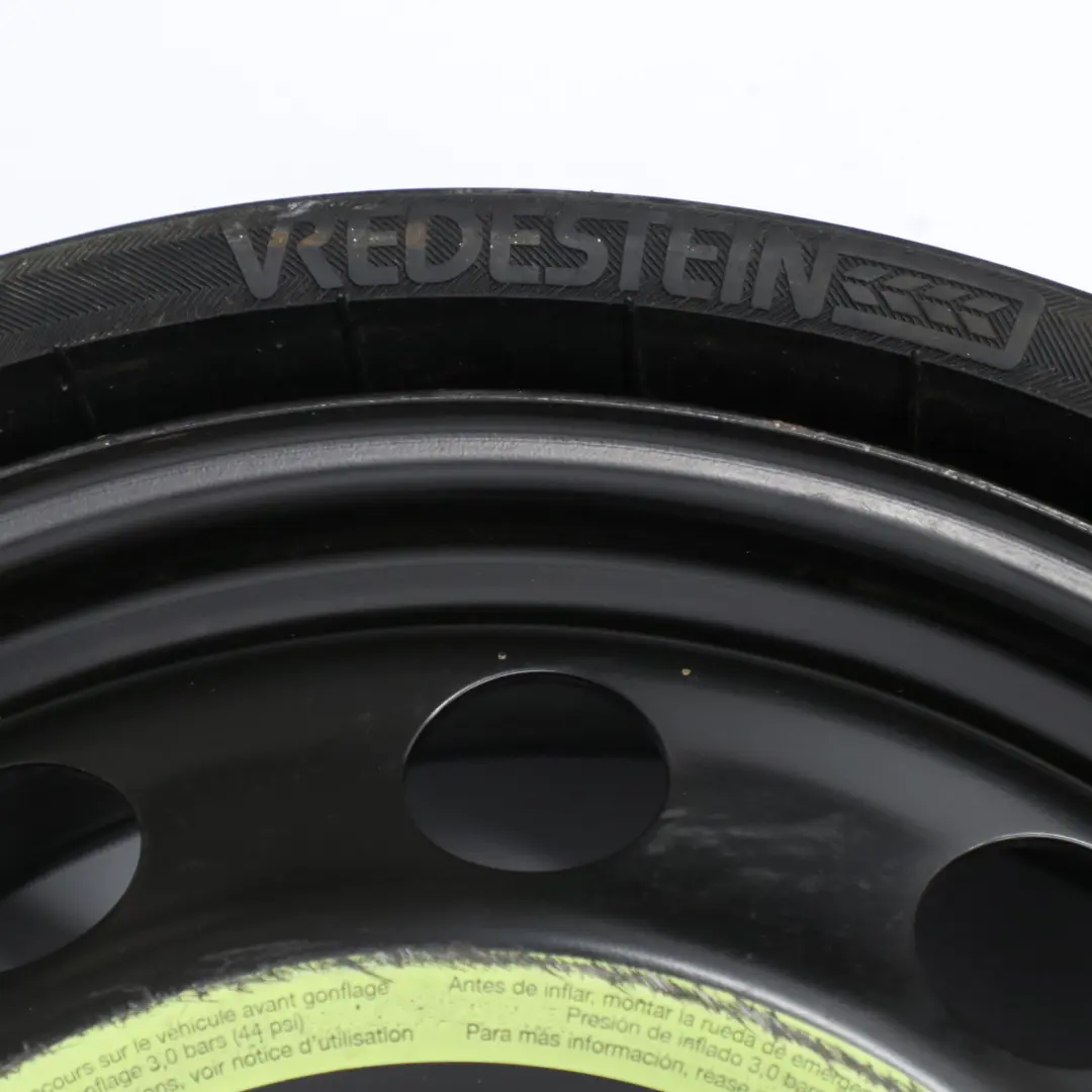 Rueda repuesto compacta acero Mercedes W251 Neumático R18 195/75 para con número de pieza A2514000002 Rueda repuesto compacta acero Mercedes W251 Neumático R18 195/75 - SKU A2514000002 - Número de pieza A2514000002