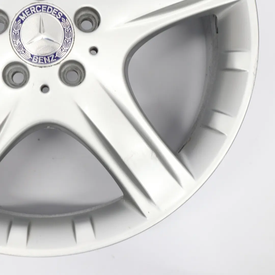 Mercedes W251 Silver Wheel Alloy Rim 19" 8J ET:67 5 Spoke - SKU A2514011202-2 - Part number A2514011202