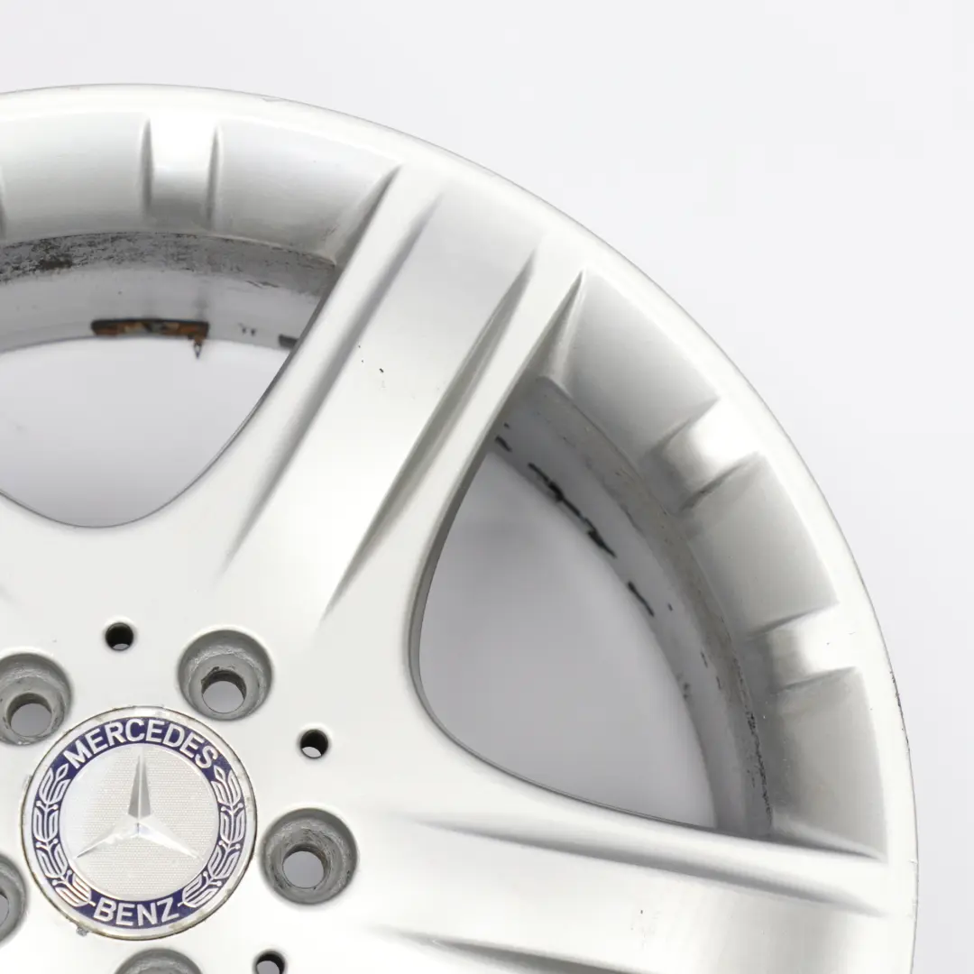 Mercedes W251 Silver Wheel Alloy Rim 19" 8J ET:67 5 Spoke - SKU A2514011202-3 - Part number A2514011202