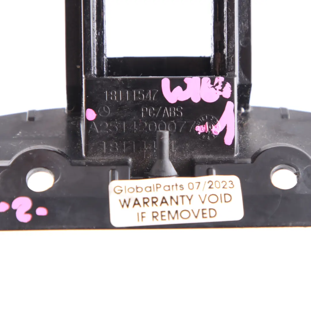 Parking Brake Handbrake Pull Handle Guide Trim to Mercedes ML W164 with Part number A2514200077 Mercedes ML W164 Parking Brake Handbrake Pull Handle Guide Trim - SKU A2514200077-1 - Part number A2514200077