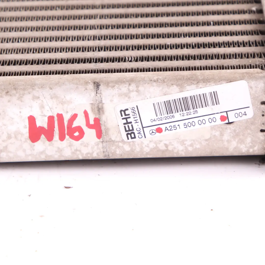 Ladeluftkühler Kühler Diesel W251 für Mercedes W164 mit Teilenummer A2515000000 Mercedes W164 Ladeluftkühler Kühler Diesel W251 - SKU A2515000000 - Teilenummer A2515000000