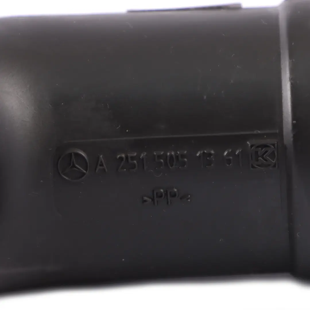 Duct Mercedes W251 Diesel OM642 Front Left Air Intake Pipe to Air with Part number A2515051361 Air Duct Mercedes W251 Diesel OM642 Front Left Air Intake Pipe - SKU A2515051361 - Part number A2515051361