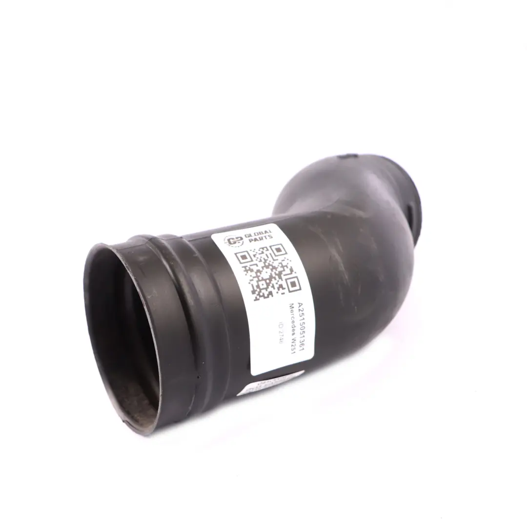Duct Mercedes W251 Diesel OM642 Front Left Air Intake Pipe to Air with Part number A2515051361 Air Duct Mercedes W251 Diesel OM642 Front Left Air Intake Pipe - SKU A2515051361 - Part number A2515051361