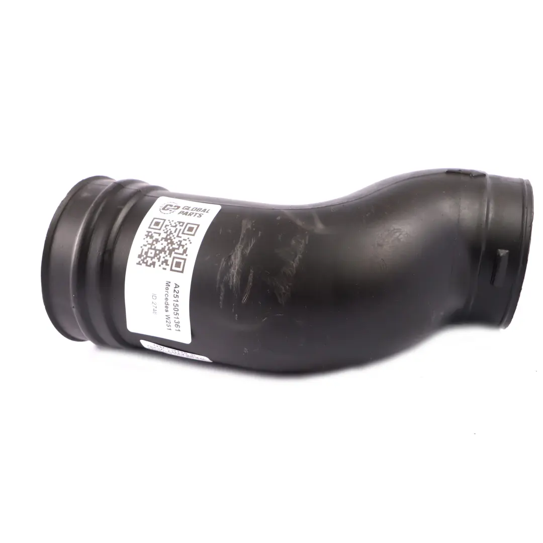 Conduit d'air Mercedes W251 Diesel OM642 Tuyau d'admission d'air avant gauche pour à propos du numéro de pièce A2515051361 Conduit d'air Mercedes W251 Diesel OM642 Tuyau d'admission d'air avant gauche - SKU A2515051361 - Numéro de pièce A2515051361