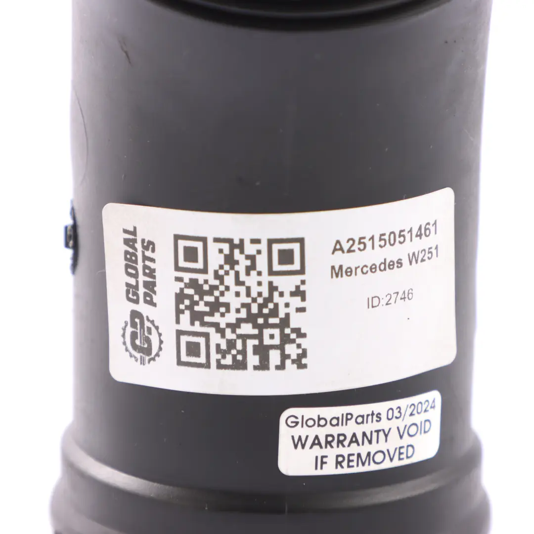 Mercedes W251 OM642 motore aspirazione aria condotto tubo flessibile - SKU A2515051461 - Numero di parte A2515051461