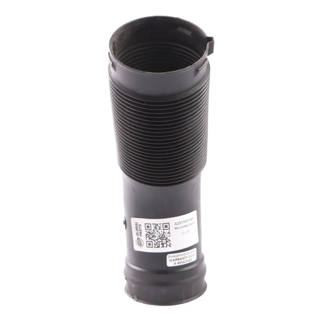 Mercedes W251 OM642 motore aspirazione aria condotto tubo flessibile - SKU A2515051461 - Numero di parte A2515051461