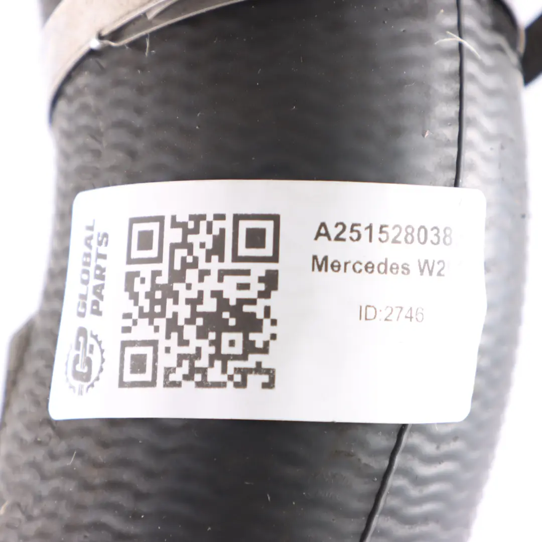 Mercedes W251 OM642 I Tubo Destra dell'intercooler Linea del turbo - SKU A2515280382 - Numero di parte A2515280382