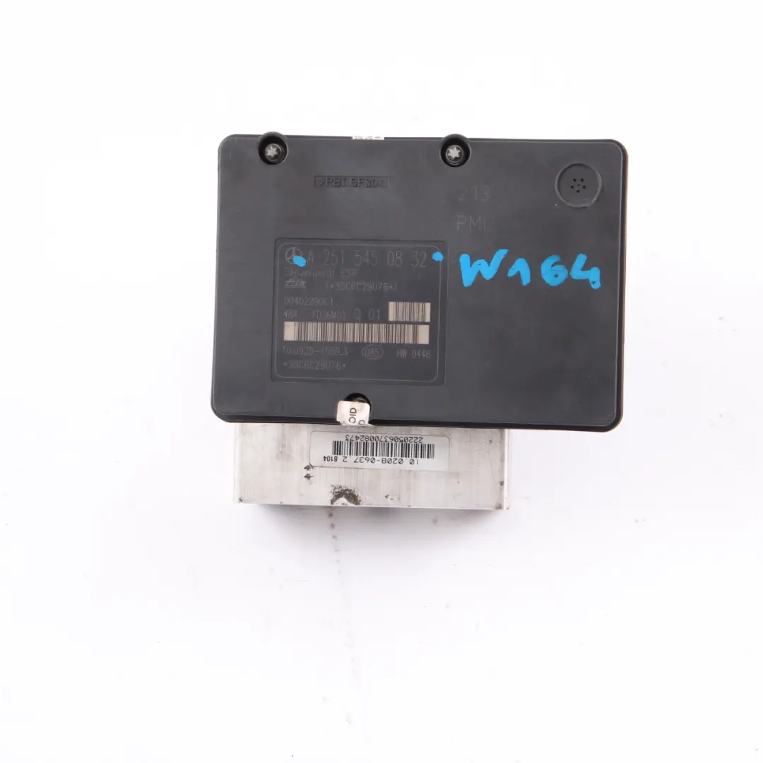Hydraulic Pump Mercedes ML W164 ABS Brake Control Unit Module to with Part number A2515450832 Hydraulic Pump Mercedes ML W164 ABS Brake Control Unit Module - SKU A2515450832 - Part number A2515450832
