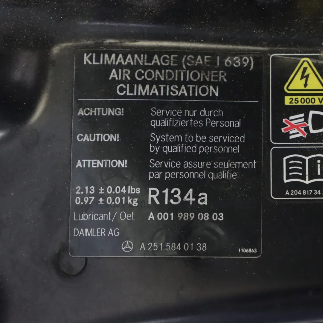  Scheinwerferhalterung Mercedes W251 vorne rechts Lampenhalterung - SKU A2516200091 - Teilenummer A2516200091
