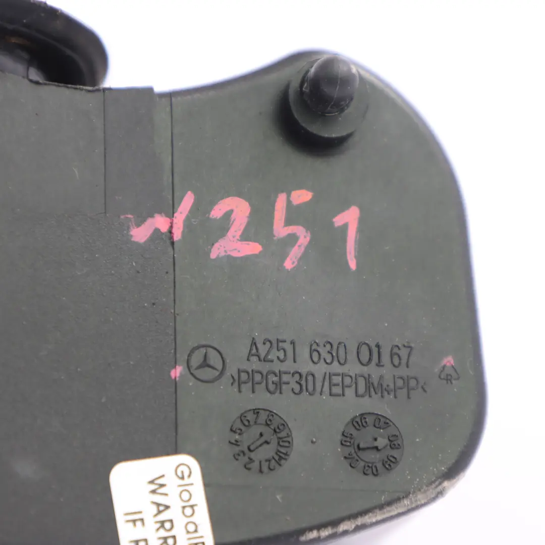 Mercedes W251 Cover Fuel Filler Pot Carrier Cap Fill in Flap Recess - SKU A2516300167 - Part number A2516300167