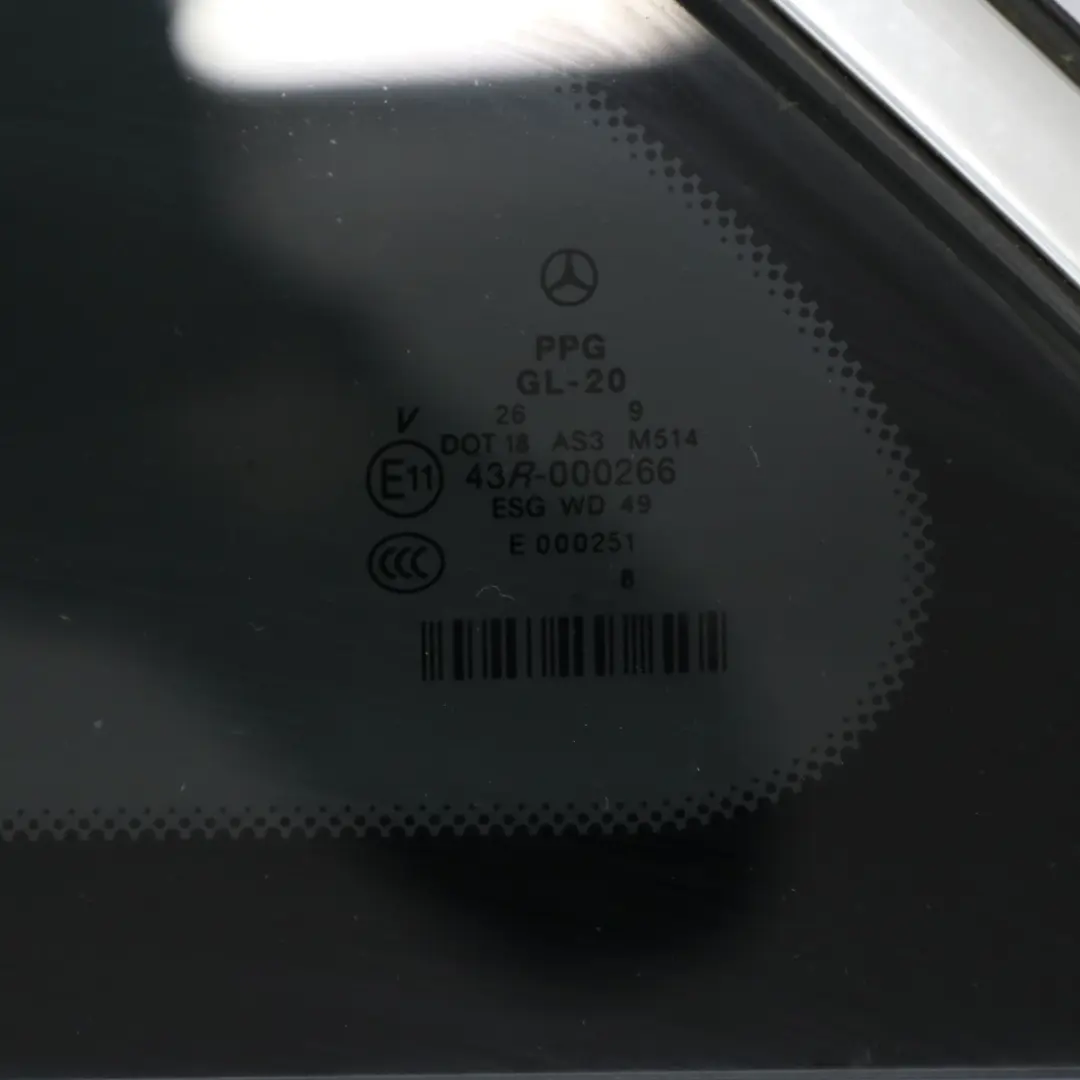 Mercedes W251 Side Window Glass Rear Left N/S Tinted - SKU A2516703350 - Part number A2516703350