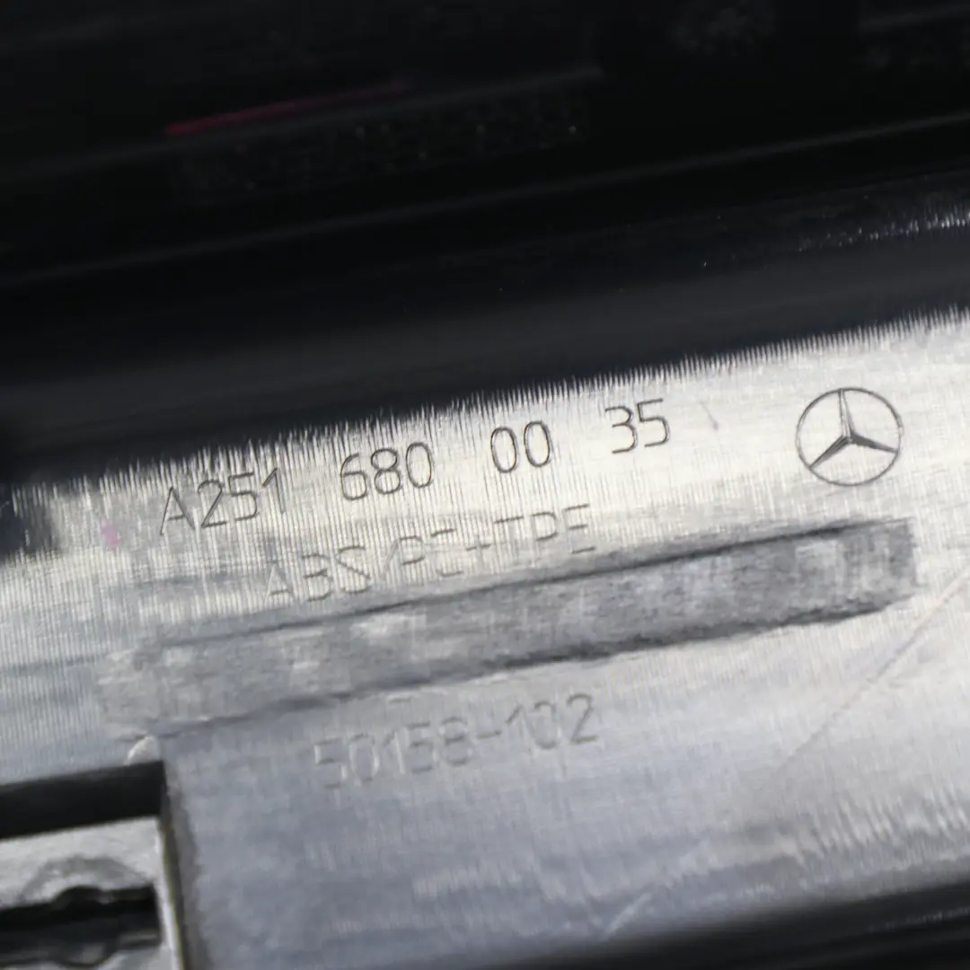 Türschweller hinten rechts Eingang Abdeckung Schritt für Mercedes W251 mit Teilenummer A2516800035 Mercedes W251 Türschweller hinten rechts Eingang Abdeckung Schritt - SKU A2516800035 - Teilenummer A2516800035