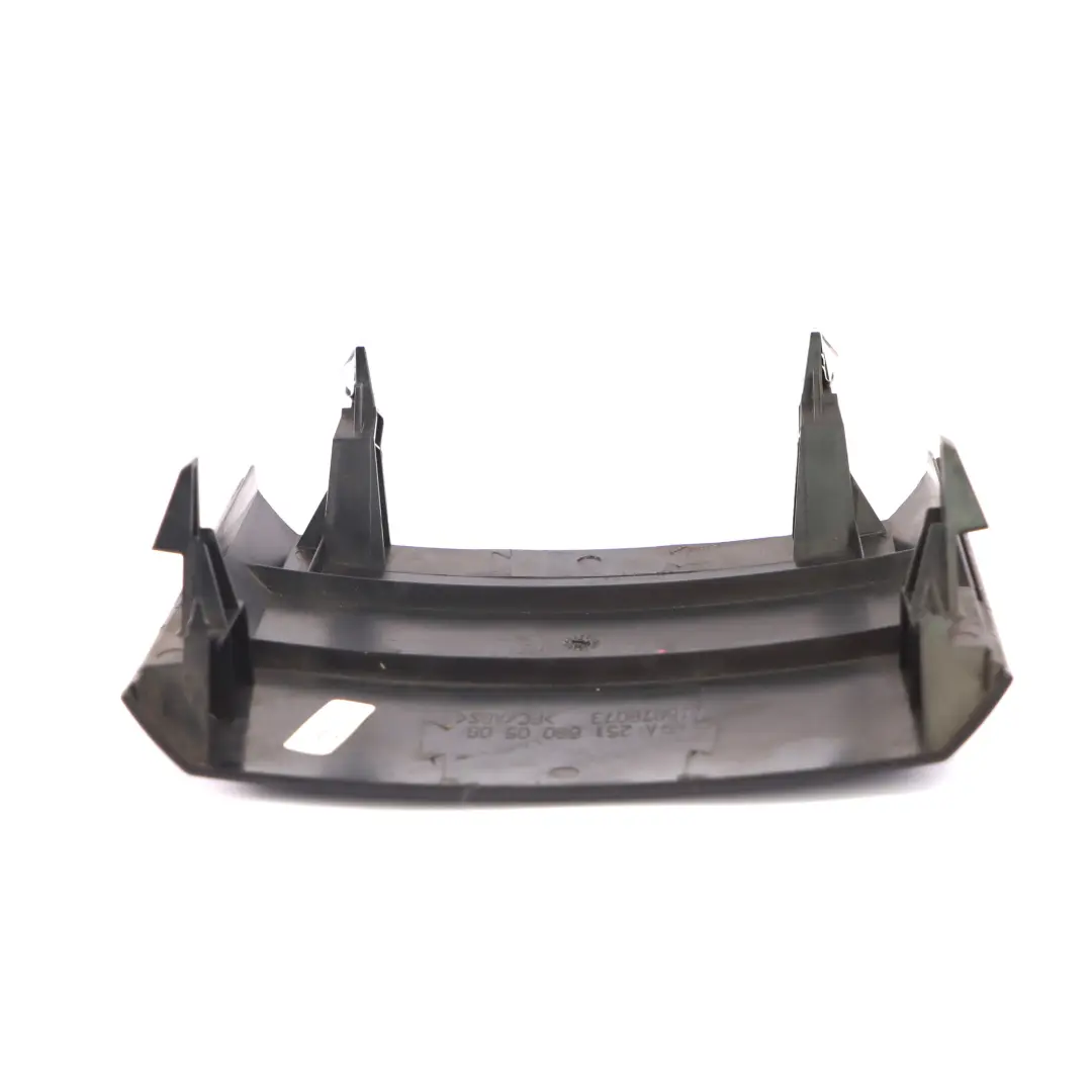 Centre Console Cover Trim Rear Panel Black to Mercedes W251 with Part number A2516800508 Mercedes W251 Centre Console Cover Trim Rear Panel Black - SKU A2516800508 - Part number A2516800508