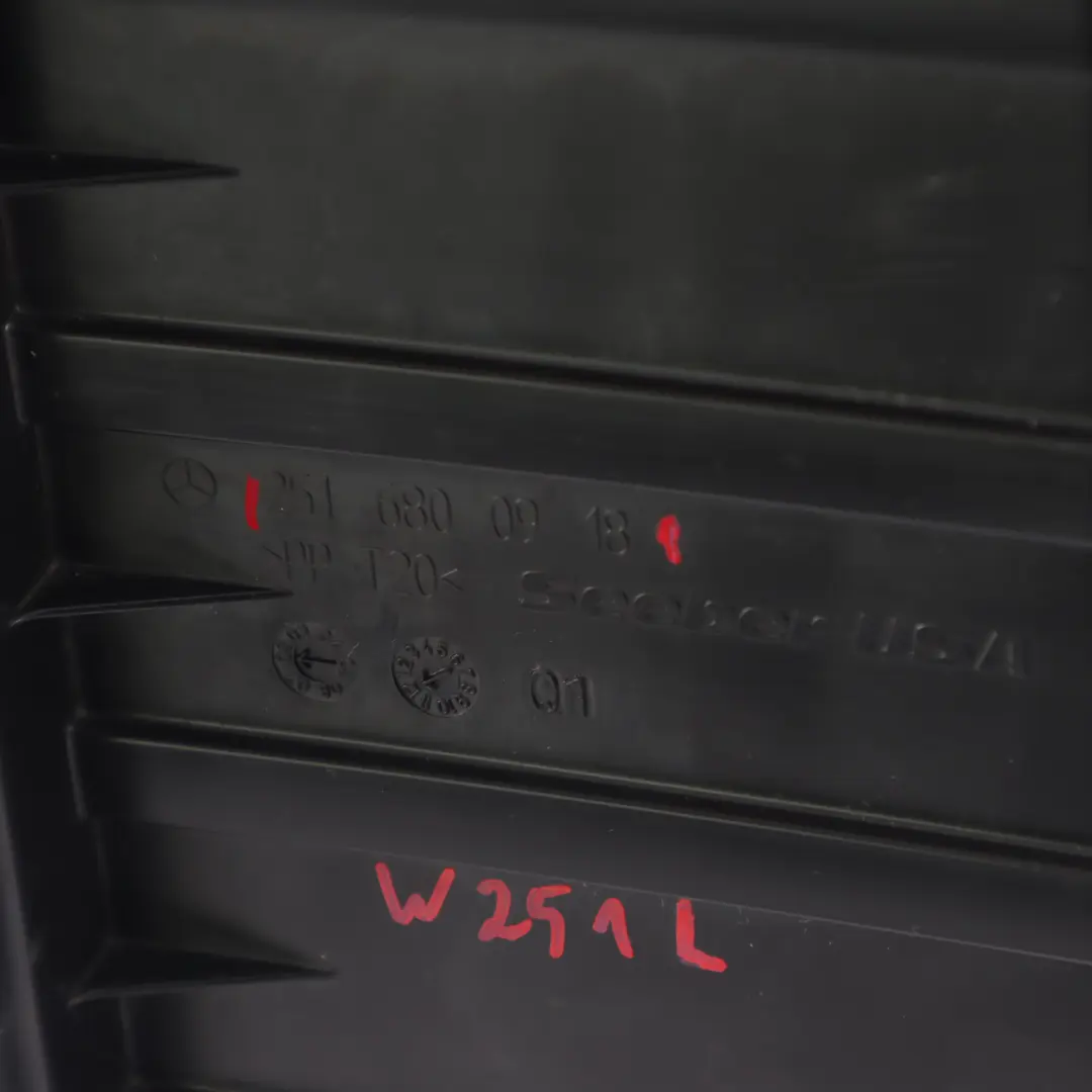 Battery Cover Mercedes W251 Upper Left N/S Trim Panel Lid - SKU A2516800918 - Part number A2516800918