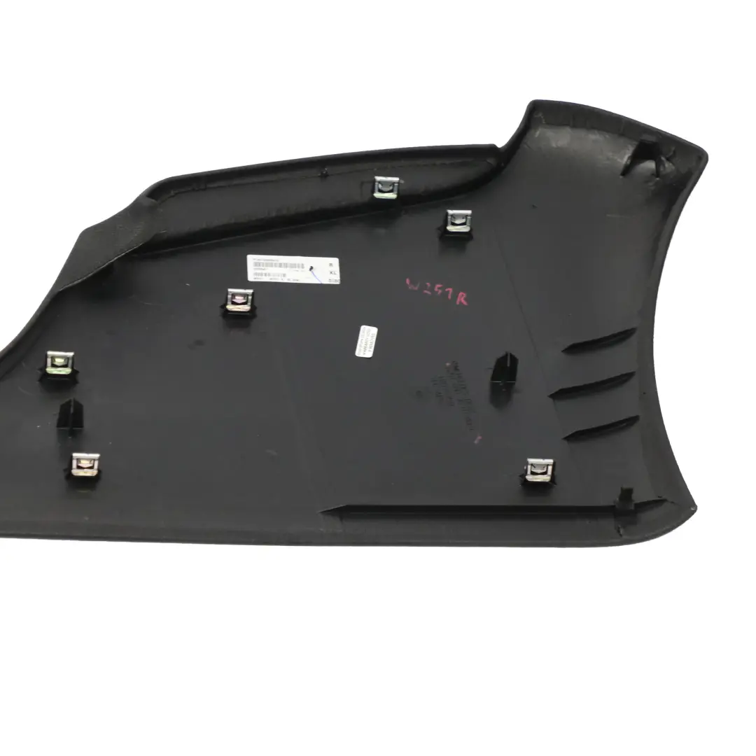 Mercedes W251 Center Console Interior Trim Right O/S Black - SKU A2516803607 - Part number a2516803607