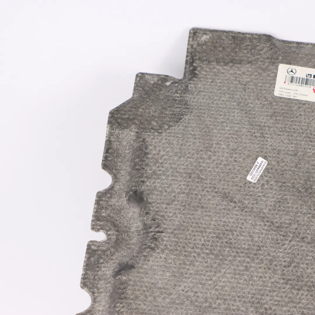 Mercedes W251 Bodenabdeckung rechts Panel Fußraumverkleidung - SKU A2516804418 - Teilenummer A2516804418