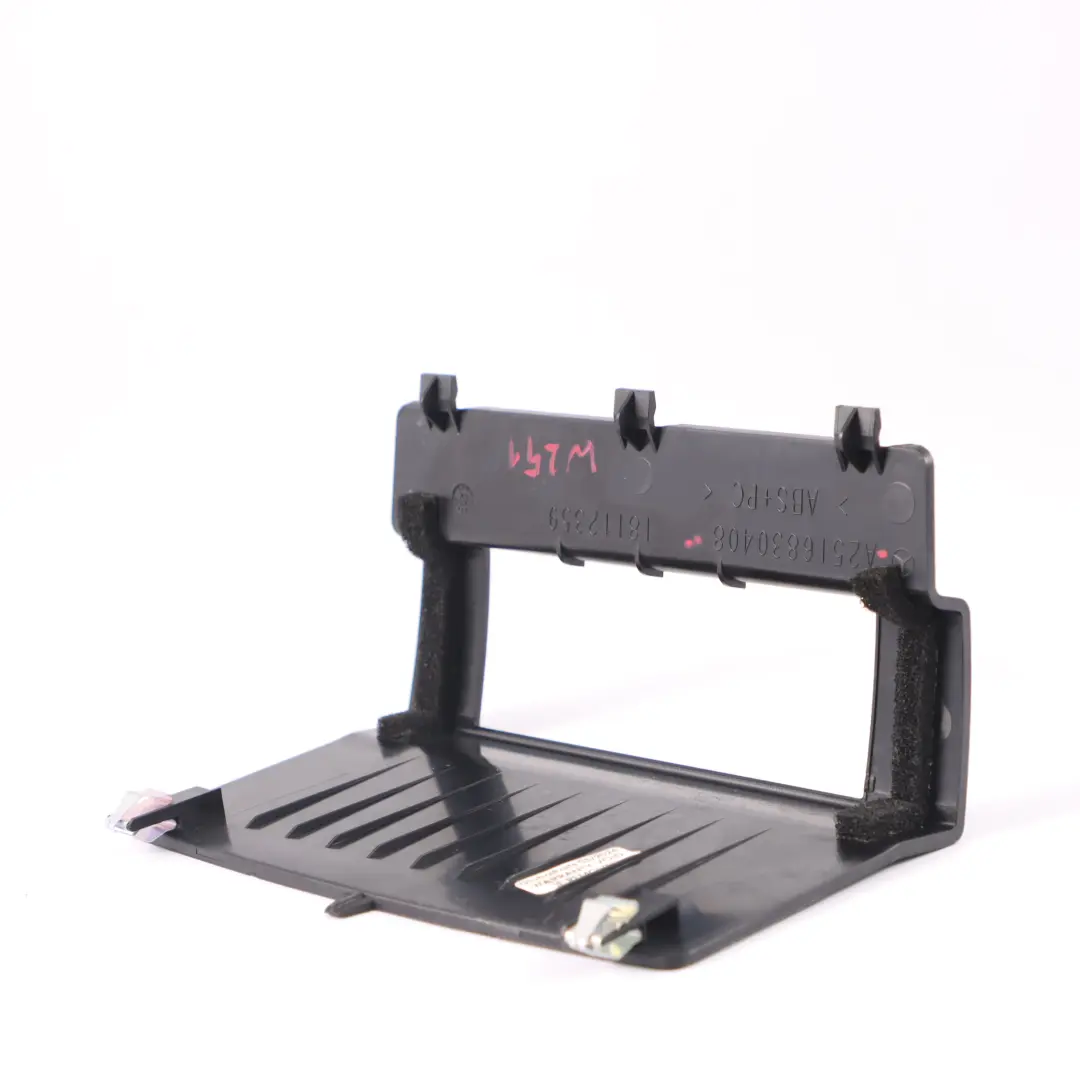 Mercedes W251 console centrale couvercle l'unité divertissement noir - SKU A2516830408 - Numéro de pièce A2516830408