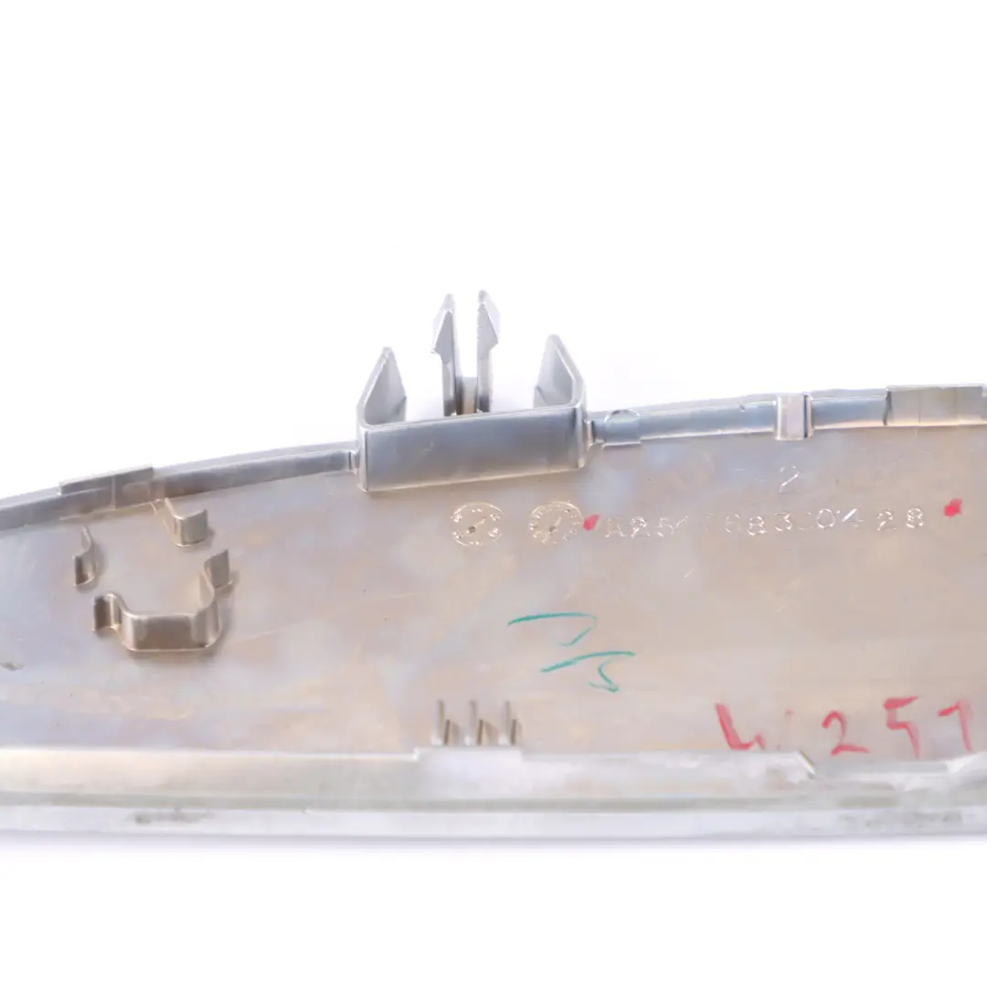  Centre Console Trim Mercedes W251 Panel Cover Right O/S Chrome - SKU A2516830428 - Part number A2516830428